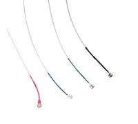 CHICIRIS 4 4 Cordes de Violon Ensemble de Cordes en Acier Inoxydable argenté Pièces Ton Brillant Bruit Réduit Remplacement Facile pour la Pratique étudiante Orchestre Performance Accessoires