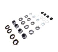 CHICIRIS 4 Jeux de Roulements D'essieu de Remorque, L68149 L44649 L68111 L44610 pour Essieux de 3 500 Lb de 1-1/16 à -3/8 Pouces, 84 Broches EZ Lube, avec Joints D'huile à Double Lèvre,
