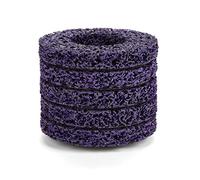 CHICIRIS 5 Pièces 100 Mm Disque de Roue en Poly Bande, Meule Abrasive Outil D'élimination de L'oxydation de Peinture pour Meuleuse D'angle avec Cordon en Nylon Robuste Matériau Durable