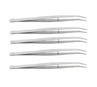 CHICIRIS 5pcs Tweezrs Courbes en Acier Inoxydable Professionnel pour les Accessoires de Machine à Coudre, Outils de Réparation de la Main en Surface Lisse pour un Usage Professionnel et à Domicile