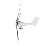 CHICIRIS 800W Calm 5 Sounds Small Generator Parts Turbines Kit pour Marine House Charge, Wind Turbines Generator for Mobile Homes, Blue Vane/Wing Coverage (24V)