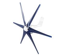 CHICIRIS 800W Small Wind Generator 6 Machines Industrielles de Palette/Ailes pour Bateaux, Terrasses, Cabanes (48V)