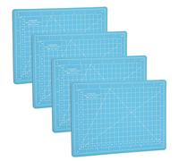 CHICIRIS A5 Sky Blue Blue Cutting Mat Set Scale de Gravure Durable pour L'écriture et les Temps