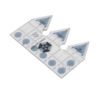 CHICIRIS Acrylic Double Strip Ruler Grids for Accurate Cutting, Non-Slip