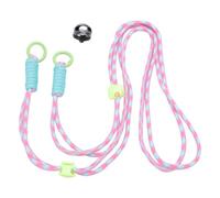 CHICIRIS Action Camera Anti Loss Rope, 121cm Arrow Storage Case (Bleu Rose) | Boucle en alliage d\'aluminium, compatible avec les caméras filetées 1/4\", sangle en nylon durable.