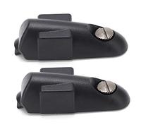 CHICIRIS Adaptateur Audio en Plastique Léger, Ensemble de 2 Pièces pour Casque, Déconnexion Rapide pour Accessoires Radio Bidirectionnels, adapté pour GP328 HT-750/1250/1550 MTX850LS/950