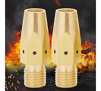CHICIRIS Adaptateur de Pointe de Contact en Laiton M-25/M-40 Diffuseur de Buse MIG Accessoire Pratique pour un Travail économisant du Travail, Lot de 2/5 Pièces pour une Utilisation Pratique (5PCS)