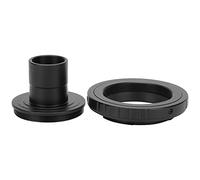 CHICIRIS Adaptateur de Tube D'extension de Monture en T pour Microscope de 23,2 Mm Léger pour Appareil Photo à Monture F, Installation Facile pour L'enregistrement D'images au Microscope Biologique
