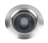 CHICIRIS Aide à L'évier 3 en 1 en Acier Inoxydable, Crépine de Vidange D'évier de Cuisine Durable, Filtres et Bouchons pour L'élimination des Déchets de Cuisine, Acier Inoxydable 304, 1 unité