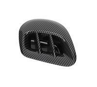 CHICIRIS Aile D'aile D'air Adaptée à la Garniture de Couvercle D'aération, Remplacement Durable adapté pour Smart Fortwo 453 2015 à 2021, Matériau en Fiber de Carbone Colorfast (Motif en fibre de