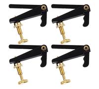 CHICIRIS Ajusteurs de Cordes de Violon, Accordeurs Fins en Métal Résistant à la Rouille pour Violons Acoustiques ou électriques, Excellente Décoration pour les Joueurs de Groupe
