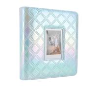CHICIRIS Album de Cartes avec Cuir PU, 36 Pages, Imperméable (Colorful