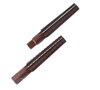 CHICIRIS Alésoir Conique Morse en Acier à Haute Teneur en Carbone, 2 Pièces, Alésoir Manuel pour Outil de Coupe Précis, Amateurs Artisans MT1# MT2# (Charnière grossière MT3# + charnière fine)