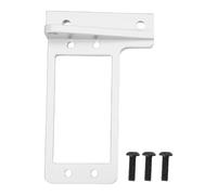 CHICIRIS Aluminium Alloy RC Car Servo Mount Bracket, CNC Usining Technology, Adapter Support Assed Support, Amélioration des Performances de la Manutention, Spécialement Conçue pour VP (Silver)