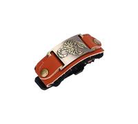 CHICIRIS Amortisseur de Cordes de Guitare, Bracelet en Cuir PU, élimine les Commentaires Hurlants, Idéal pour la Pratique et l'enregistrement de la Basse Acoustique électrique (Scorpion brun)