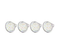 CHICIRIS Ampoule LED MR11 2 W 300 Lm, Ampoule Spot Stable, Base à Double Broche pour éclairage de Fenêtre, 4 Pièces à Dissipation Rapide de la Chaleur pour éclairage paysager. (Blanc chaud)