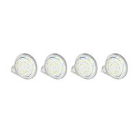 CHICIRIS Ampoule LED MR11 2 W 300 Lm, Ampoule Spot Stable, Base à Double Broche pour éclairage de Fenêtre, 4 Pièces à Dissipation Rapide de la Chaleur pour éclairage paysager. (Blanc froid)