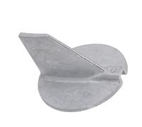 CHICIRIS Anode de Garniture de Bateau Haute Résistance avec Boulon, Conception en Alliage de Zinc de qualité Supérieure pour Applications Marines, 1 unité (Alliage de Zinc)