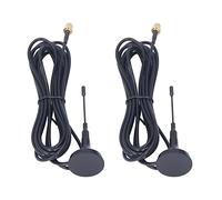 CHICIRIS Antenne à Ventouse, Antenne Mâle SMA Omnidirectionnelle à Gain élevé 12DBI avec Base Magnétique Solide et Poteau Amovible, pour Routeur 4G GPRS 3G 4G Module sans Fil NB IOT