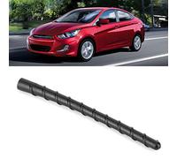 CHICIRIS Antenne de Voiture, Mât Hélicoïdal Noir FM AM Tige Aérienne 180 Mm pour Accent Elantra I30 Tucson IX35 Rio 2