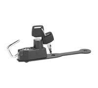 CHICIRIS Antivol de sécurité Antivol en Alliage D'aluminium pour Casque de Moto pour CBR400R CBR500R, Noir/rouge/jaune/bleu, Convient pour CBR500X 2013+, Rangement Pratique, Durable et Résistant à