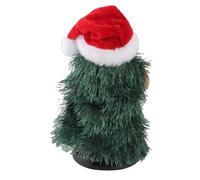 CHICIRIS Arbre de Noël Chantant et Dansant, Jouet en Peluche Mignon pour Enfants, Vacances Amusantes, Arbre de Noël Rotatif électrique, 1 unité (Taille Moyenne 14,5x17x12cm / 5,71x6,69x4,72)