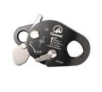 CHICIRIS Ascender Ascension Grimpant la Corde, Aluminium Aluminium Ascender Equipment, pour l'alpinisme (Black)