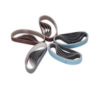 CHICIRIS Assortiment de 30 Bandes Abrasives, Jeu de Bandes de Papier de Verre pour Affûteur de Couteaux, Grains 80, 120, 240, 400, 800 et 1000, avec Technologie de Joint Plat Fin pour les (1/2po 12po)