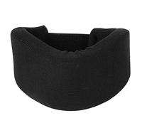 CHICIRIS Attelle Cervicale Confortable en éponge Douce pour Soulager la Douleur, Noire, Adaptée à la Récupération des Blessures au Cou, en éponge + Coton (S)