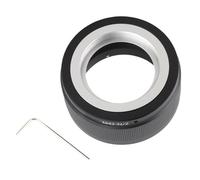 CHICIRIS Bague D'adaptation de Monture D'objectif M42 en Alliage D'aluminium, Marque de Point Rouge à Mise au Point Manuelle pour Appareil Photo Plein Format à Monture Z, avec Alignement