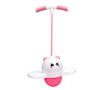CHICIRIS Balle de Saut d'équilibre, Pogo Jumper en Plastique avec Poignée, Comprend Une Pompe et 3 Pièces d'assemblage, Jouet 'entraînement au Rebond pour la Coordination et Le Jeu Actif, Adultes