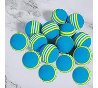 CHICIRIS Balles de, Balles d'Entraînement en Mousse EVA, Entraînement Intérieur Léger pour Enfants et Débutants, Paquet de 15 42 Mm pour Une Utilisation Intérieure Sûre (Blue)