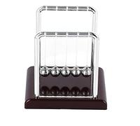 CHICIRIS Balles D'équilibrage, Pendule, Jouet Scientifique Physique pour la Maison, Le Bureau, Soulagement de la Tension, Outil de Bureau éducatif et Décoratif, Plastique + Fer forgé