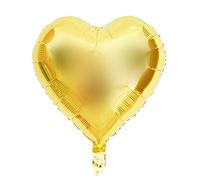 CHICIRIS Ballon en Aluminium en Forme de Cœur, Ballons Durables de 10 Pouces pour Fête D'anniversaire de Mariage, 10 Pièces Champagne or Rose Rouge pour Atmosphère Romantique (#01)