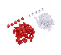CHICIRIS Barrières de Dérive de Voiture RC, Ensemble de 80 Pièces avec | Construction en Plastique Robuste, Facile à Assembler, Convient aux Voitures RC à L'échelle 1/10-1/24 pour la Pratique de