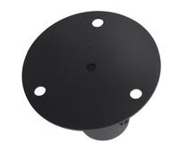 CHICIRIS Base de Bride de Plancher de Poteau de Clôture à Maillons de Chaîne à Forte Charge pour une Installation de Lampe Robuste, avec Soudage en Douceur, pour Poteaux de Clôture Robustes (52mm)