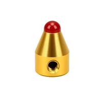 CHICIRIS Base de Diapason de 8 Mm, Pied de Diapason en Alliage D'aluminium avec Vis clé Hexagonale pour la Méditation et le Yoga (Agate rouge)