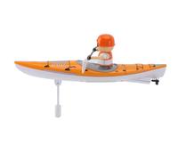 CHICIRIS Bateau Kayak télécommandé Innovant 2,4 G avec Action de Pagaie Réaliste et Ne Chavire Jamais pour Les Enfants de 6 Ans et Plus (Orange)