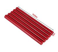 CHICIRIS Bâtons de Cire à Cacheter, Kit de Sceau de Cire Antiadhésif Facile à Utiliser, 10 Couleurs pour les Invitations de Mariage et l'artisanat (Rouge chinois)