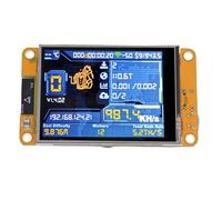 CHICIRIS Bitcoin Miner avec ESP32, 1060KH/s USB BTC Solo Miner, Crypto avec écran 2,8 Pouces Plug and Play pour L'apprentissage à Domicile