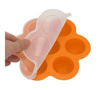 CHICIRIS Boîte de Conservation des Aliments pour bébé en Silicone avec | Silicone de qualité Alimentaire, sans BPA, Va au Four et au Congélateur, -40 °F à 230 °F, Facile à Nettoyer avec un
