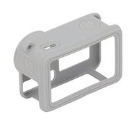 CHICIRIS Boîtier de Caméra en Silicone Flexible pour Osmo Action 3 4 5 Pro Cadre de Protection Durable Résistant aux Rayures et à l'huile pour Les Amateurs de Prise de Vue