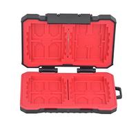 CHICIRIS Boîtier de Carte Mémoire pour Appareil Photo, Imperméable, | Matériau ABS, intérieur en caoutchouc souple, boucle d\'escalade pour le transport