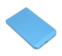 CHICIRIS Boîtier de Disque Dur, Plug and Play USB2.0 480 Mbps Indicateur LED sans Outil Boîtier de Disque Dur SSD pour 2,5 Pouces (Bleu)