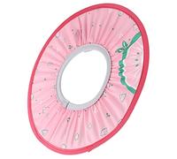 CHICIRIS Bonnet de Douche pour Enfants, Bonnet de Bain Imperméable à imprimé de Dessin animé pour la Coupe de Cheveux et la Protection du Shampoing pour les Tout-petits (PINK)