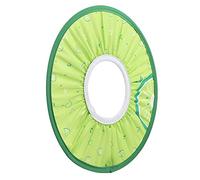 CHICIRIS Bonnet de Douche pour Enfants, Bonnet de Bain Imperméable à imprimé de Dessin animé pour la Coupe de Cheveux et la Protection du Shampoing pour les Tout-petits (GREEN)