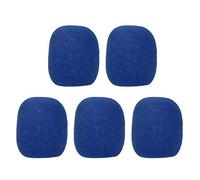 CHICIRIS Bonnettes Anti-vent en Mousse pour Microphones à Main Standard | Bouclier en Mousse Réduit le Bruit du Vent et de la Respiration, Compatible avec les Micros KTV/DJ, Hauteur 70 Mm, 4