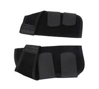 CHICIRIS Bottes de Cheval en Néoprène Durables, Protection des Jambes Absorbant Les Chocs pour L'entraînement D'endurance, Taille Réglable, 2 Unités (S)