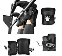 CHICIRIS Bottes D'inversion par gravité, Bottes Suspendues pour Tractions avec Rembourrage en Mousse Confortable et Clips de Verrouillage Sûrs, pour L'entraînement Physique et Les (Black)