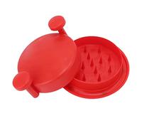 CHICIRIS Broyeur de Poulet, Outil de Déchiquetage de Viande avec Poignée Facile à Saisir, Accessoire de Barbecue, Outil de Cuisine Portable, pour Empanadas, Enchiladas, Rôti de Porc, (rouge)